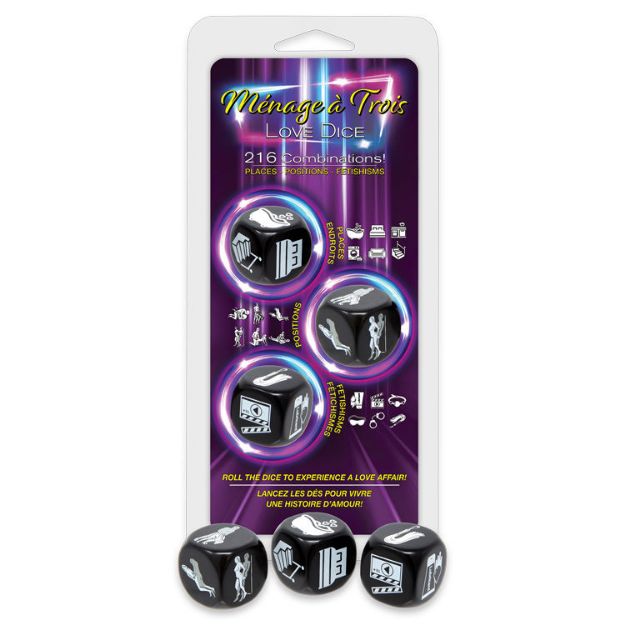 Picture of Free gift Ménage à Trois Love Dice